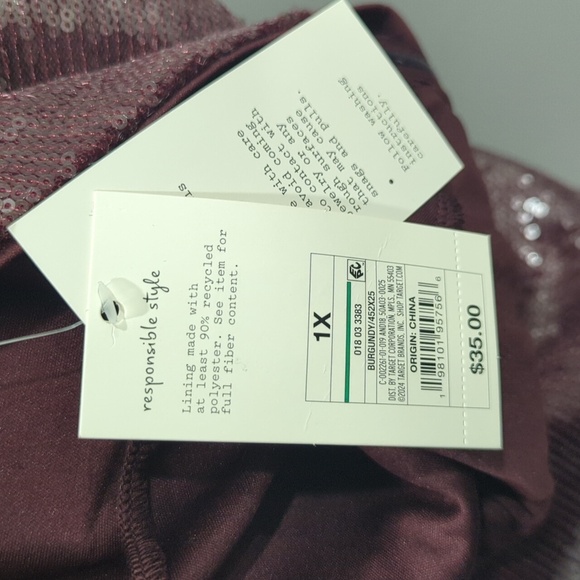 A New Day Elegant Strapless Sequin Gown Nww! - Picture 4 of 4